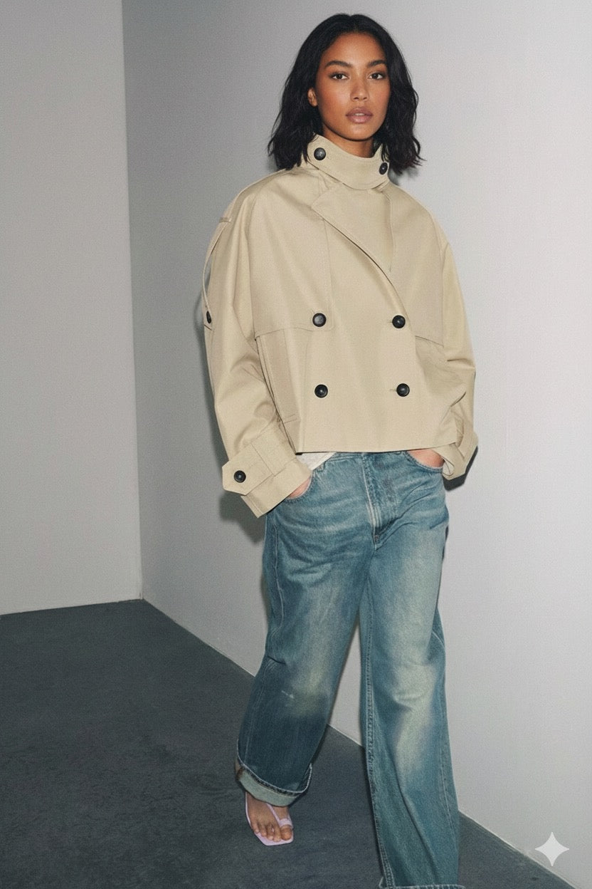 TRENCH COURT IMPERMÉABLE ELENOVA